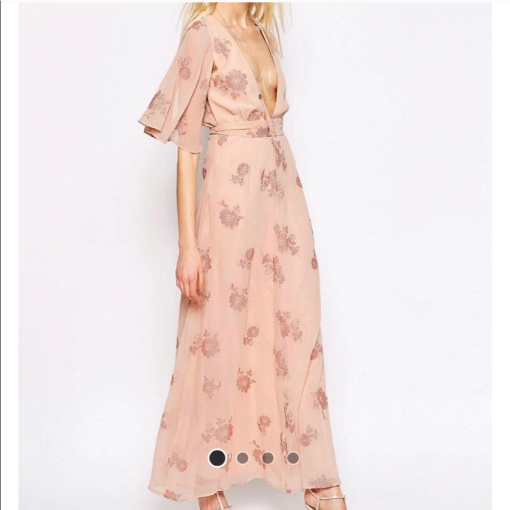 Asos flutter sleeve maxi 👗 dress